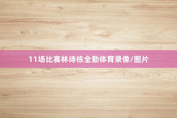 11场比赛林诗栋全勤体育录像/图片