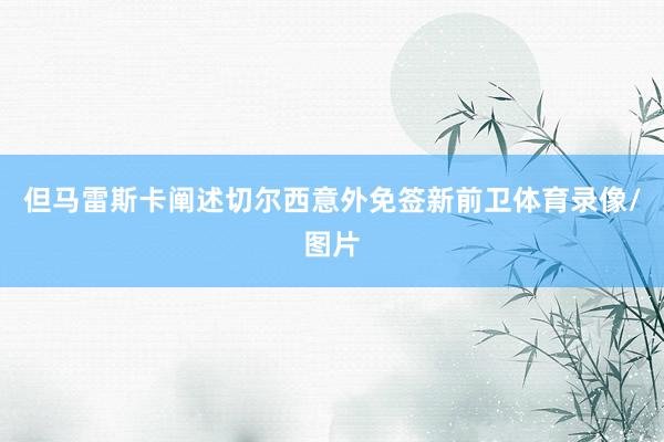 但马雷斯卡阐述切尔西意外免签新前卫体育录像/图片