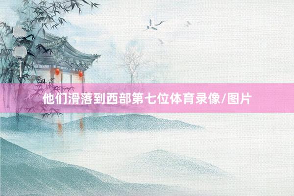他们滑落到西部第七位体育录像/图片