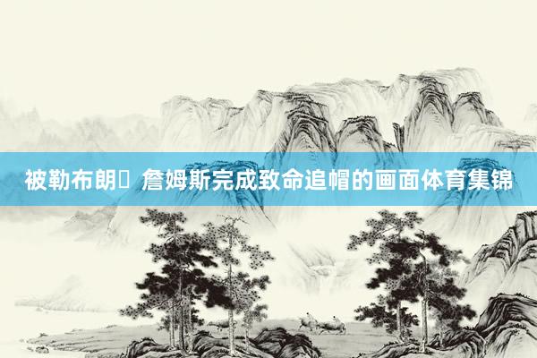 被勒布朗・詹姆斯完成致命追帽的画面体育集锦